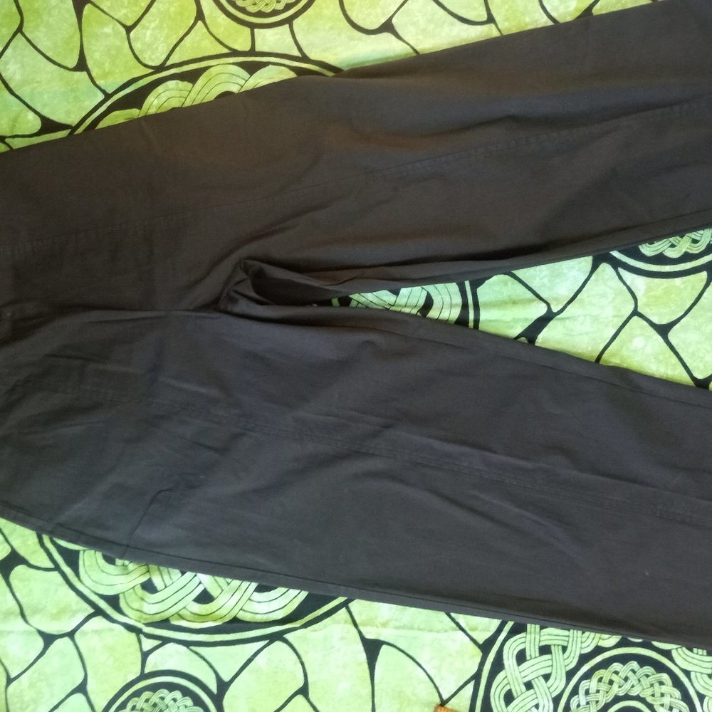 Vintage Talbots Black Stretch  Pants Size 8 - Picture 9 of 13